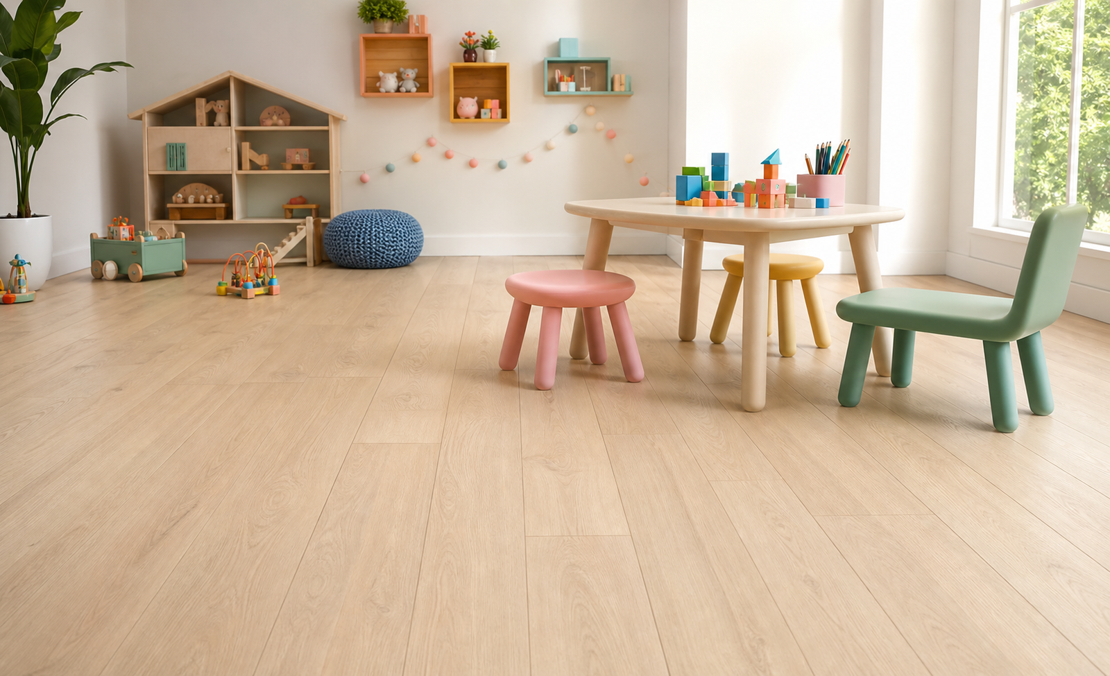 Schools flooring application