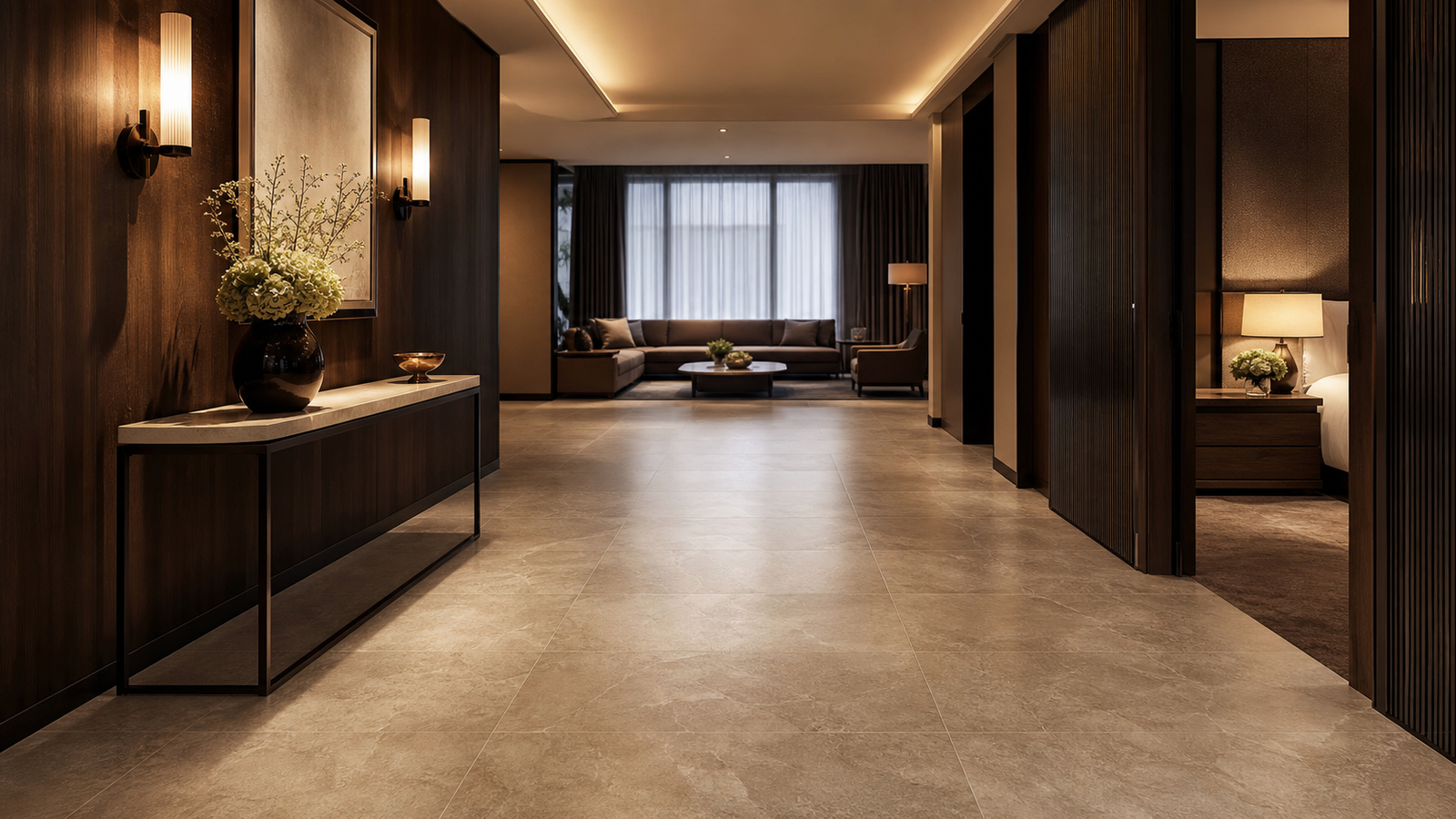 Hotels flooring application